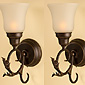 Rubbed Oil Bronze Flameless  Wall Sconce - Set of 2